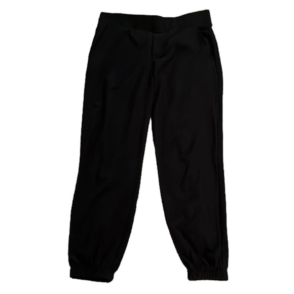 Cute black polyester joggers - Picture 1 of 5
